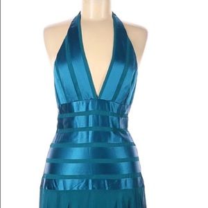 BCBGMAXAZRIA Blue Cocktail Dress